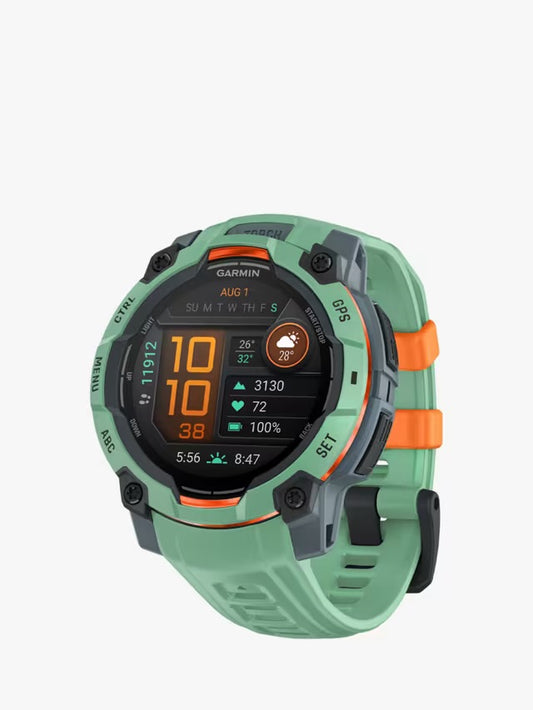 Garmin Instinct 3 AMOLED rugged GPS smartwatch (SEALED)